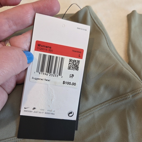 Nike Zenvy Women High-Waisted 7/8 Leggings Large New  DQ6015-320 - Picture 8 of 13